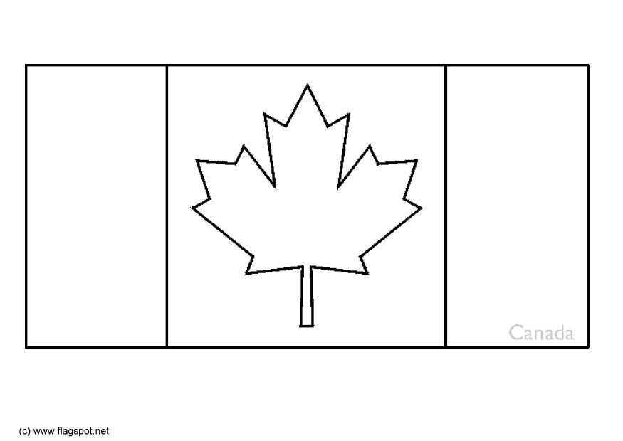 kanada Målarbild kanada