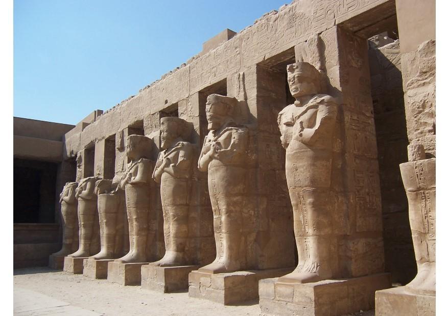 karnaks tempelomrA¥de i thebe, luxor Foto karnaks tempelomrA¥de i thebe, luxor
