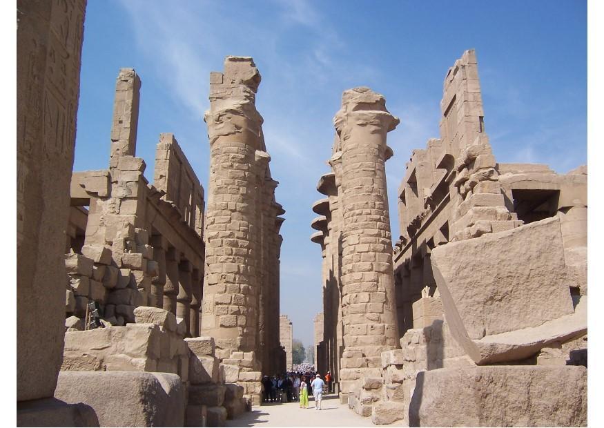karnaktemplet i luxor, egypten Foto karnaktemplet i luxor, egypten