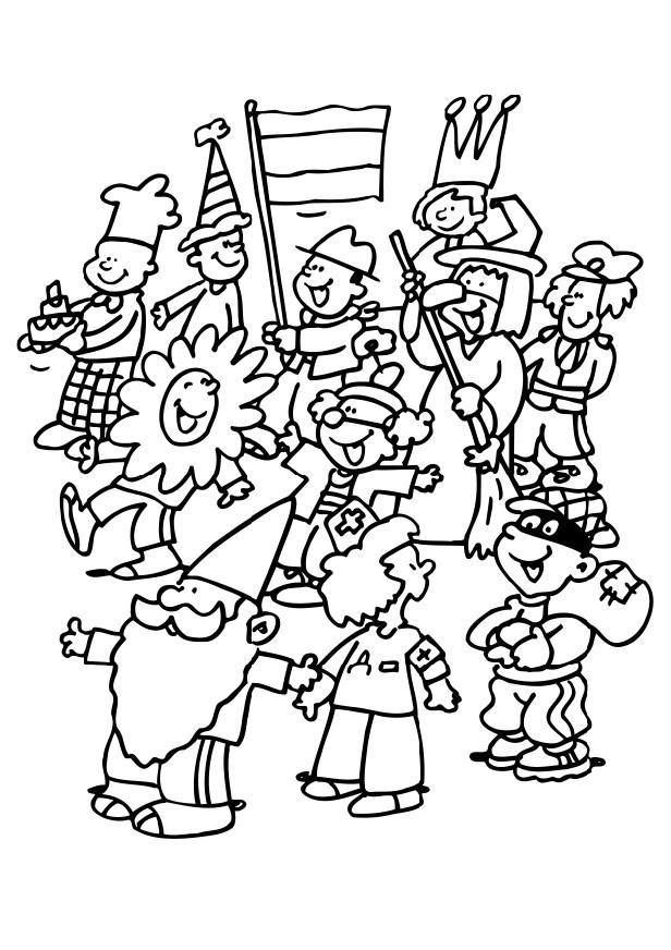 karneval fA¶r barn Målarbild karneval fA¶r barn