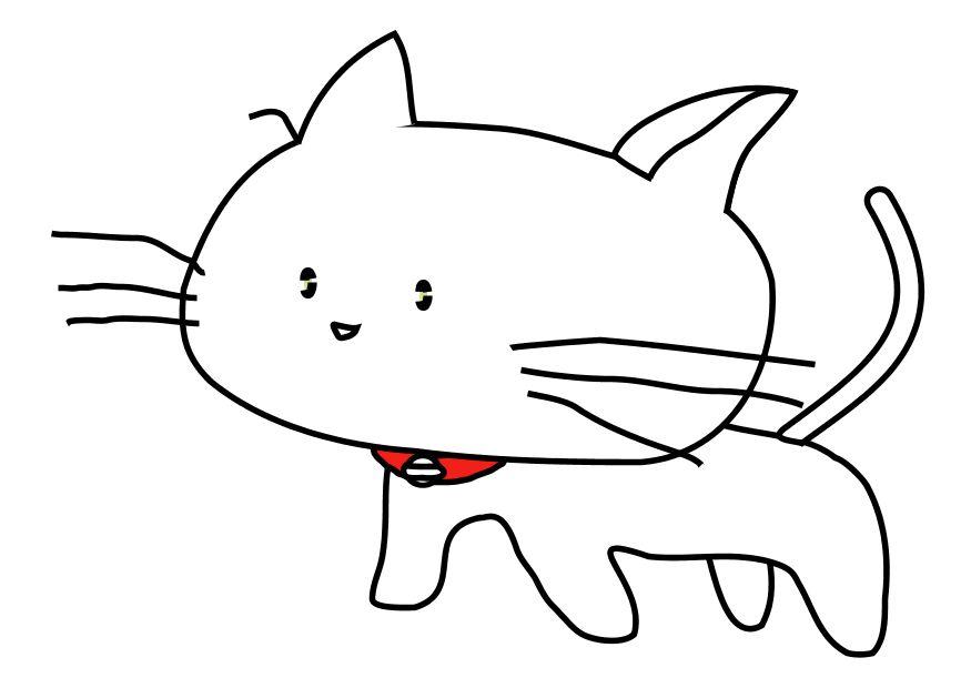katt Målarbild katt