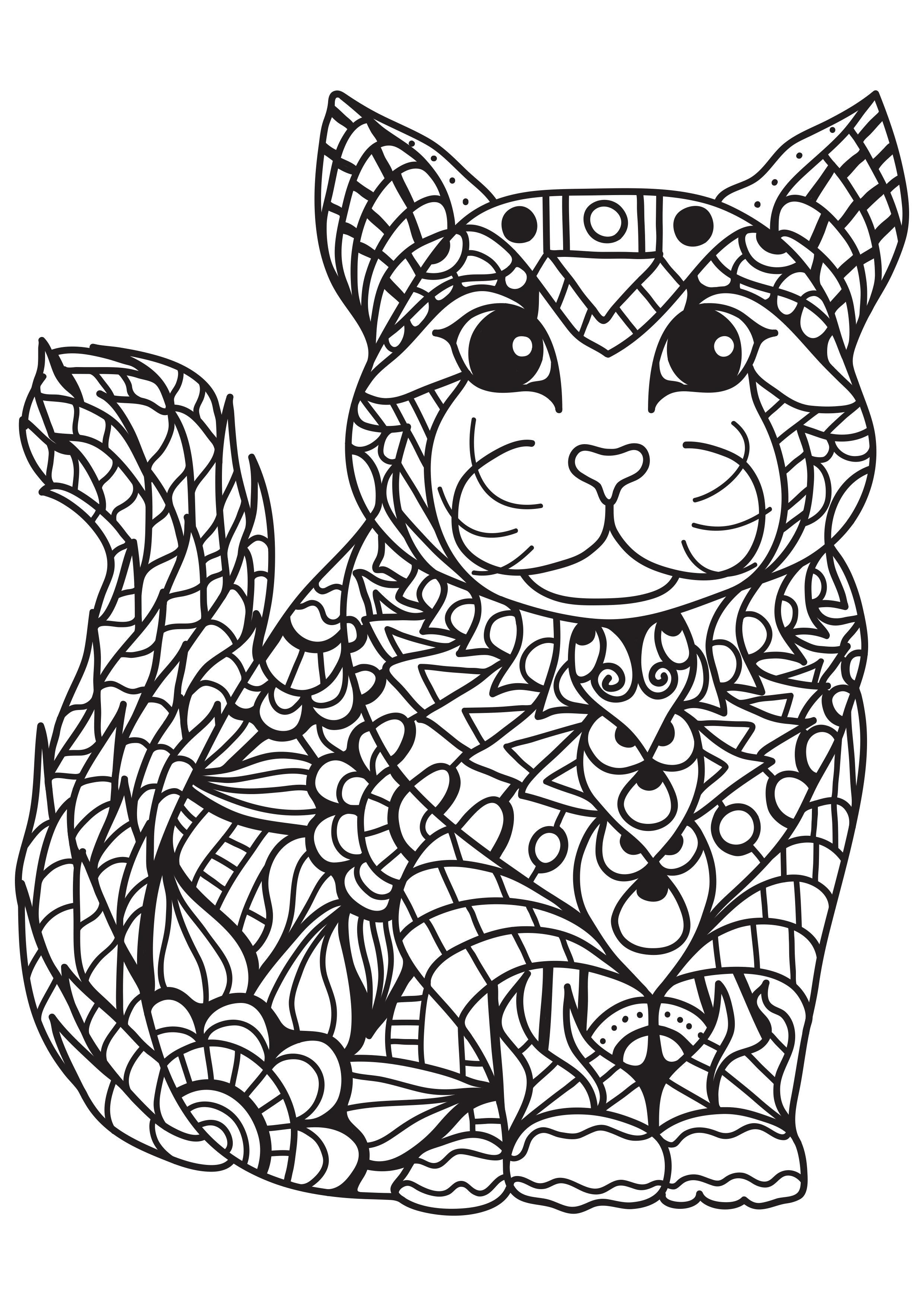 katt Målarbild katt