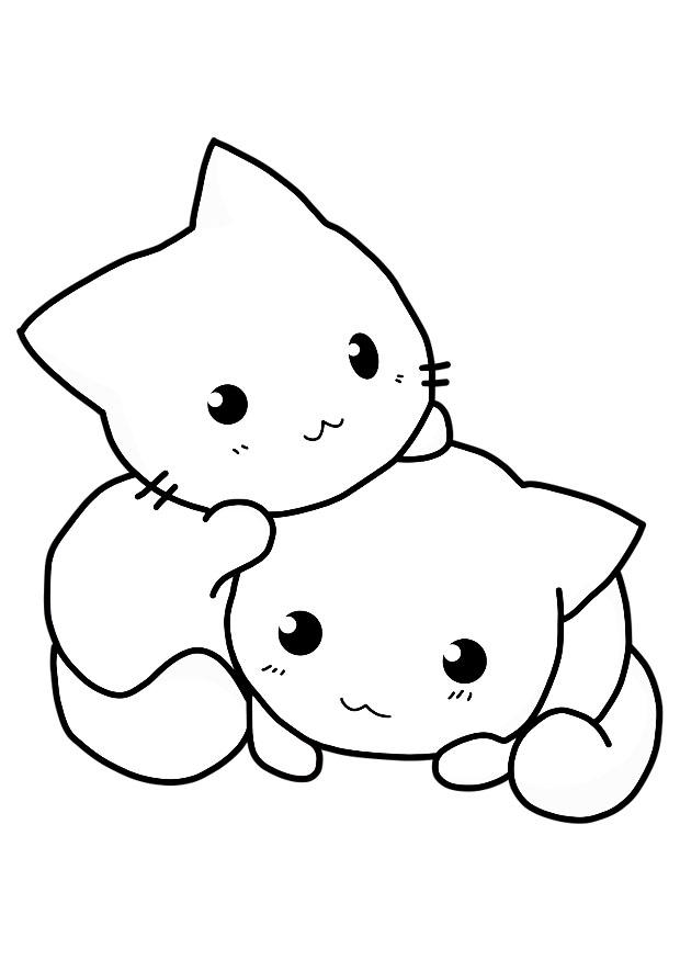 kattungar Målarbild kattungar