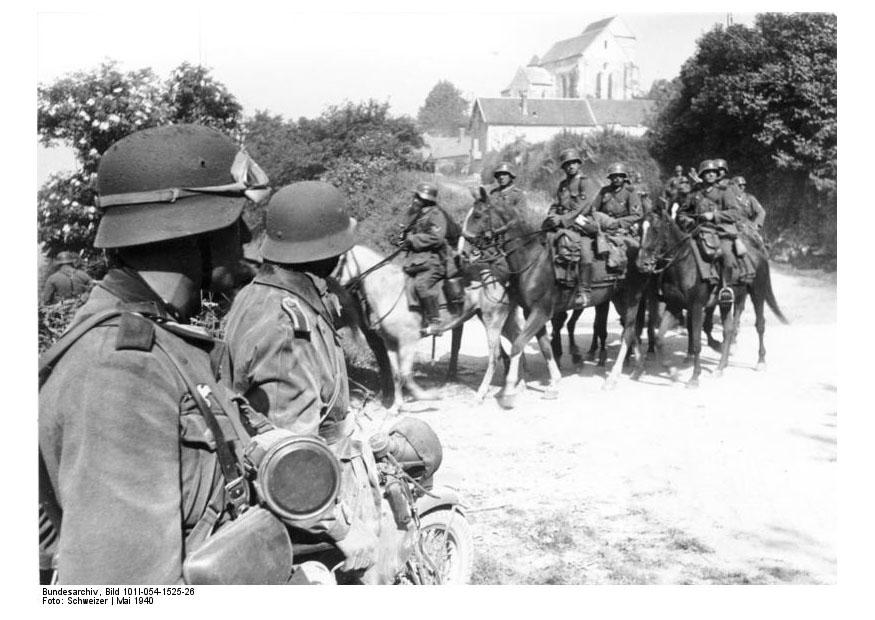 kavalleri i frankrike Foto kavalleri i frankrike