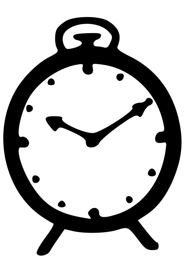 klocka Målarbild klocka