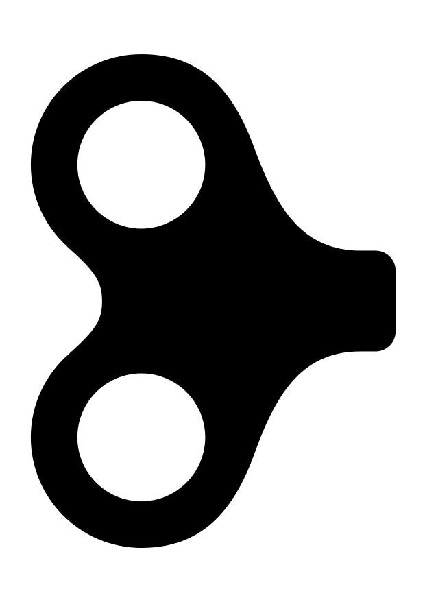 klocknyckel Målarbild klocknyckel