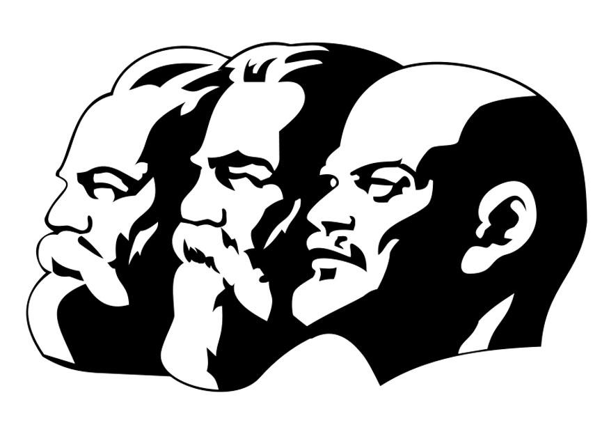 kommunism Målarbild kommunism