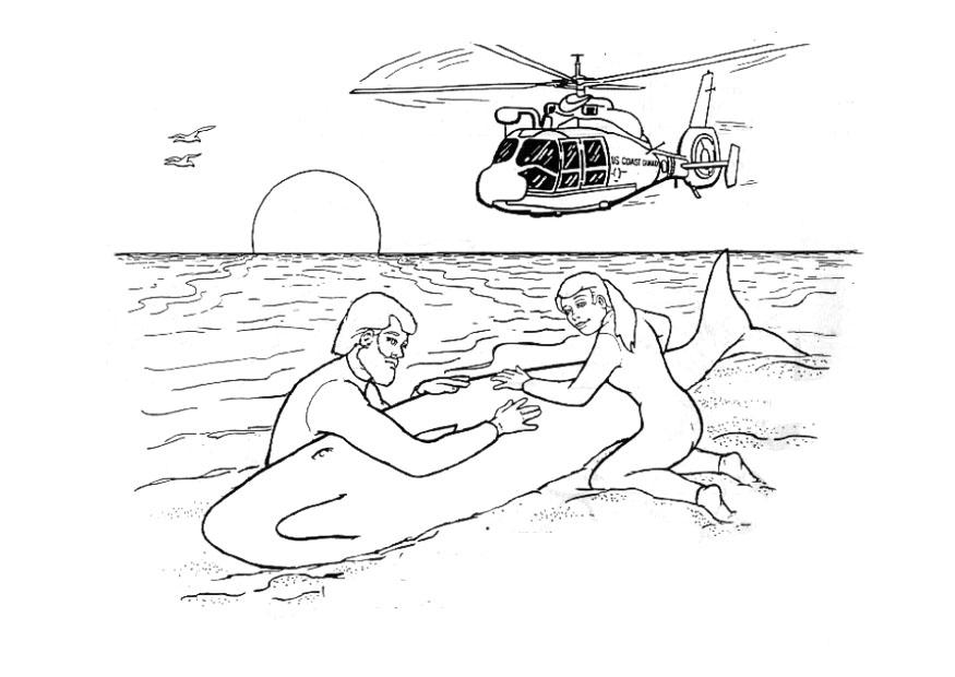 Målarbild konsekvenser av fA¶rorenat vatten