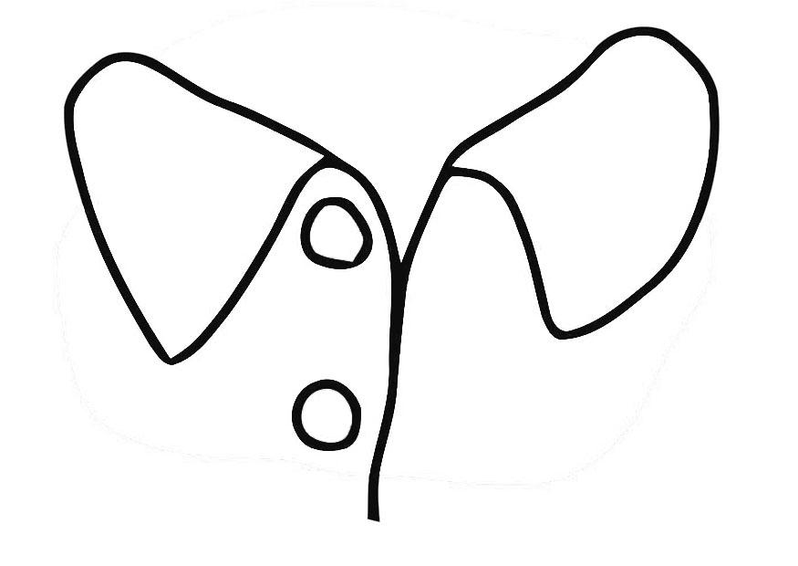 Målarbild krage