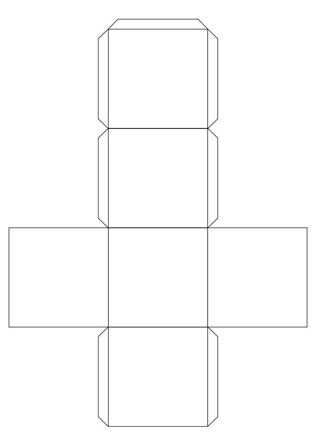 kub Målarbild kub