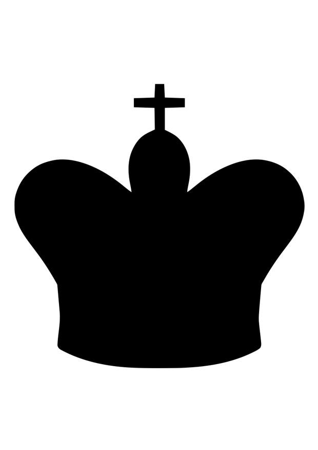 kung Målarbild kung