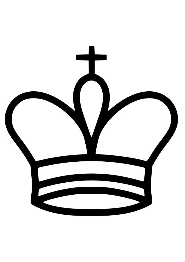 kung Målarbild kung