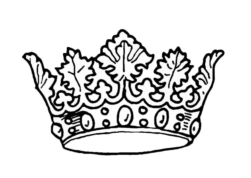 kungakrona Målarbild kungakrona