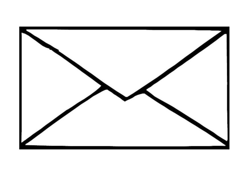 kuvert Målarbild kuvert