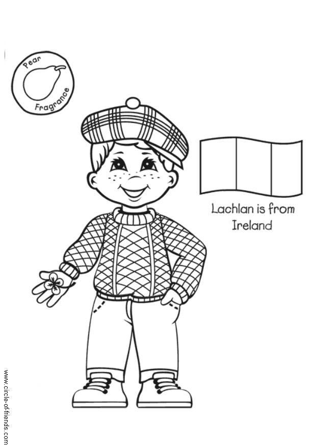 lachlan frA¥n irland Målarbild lachlan frA¥n irland