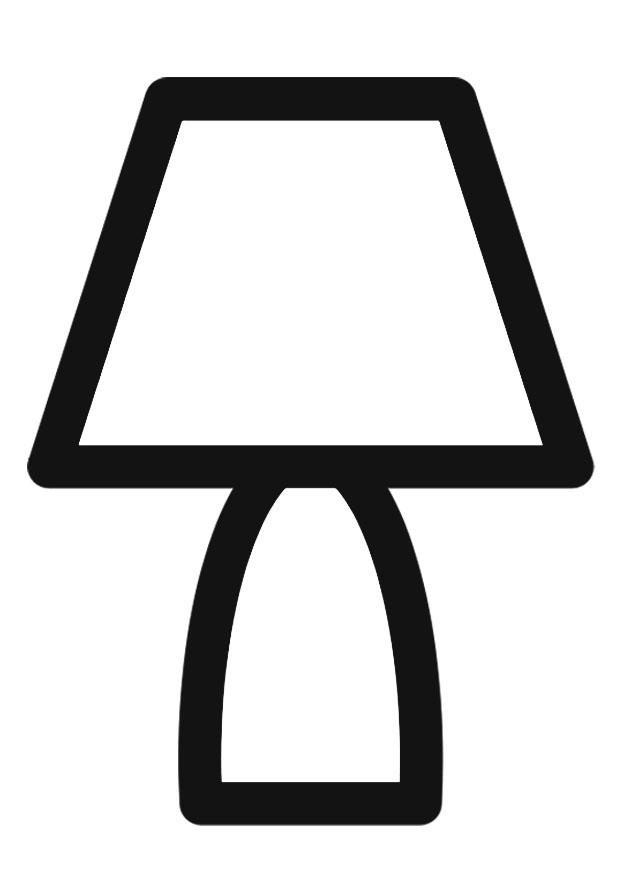 lampa Målarbild lampa