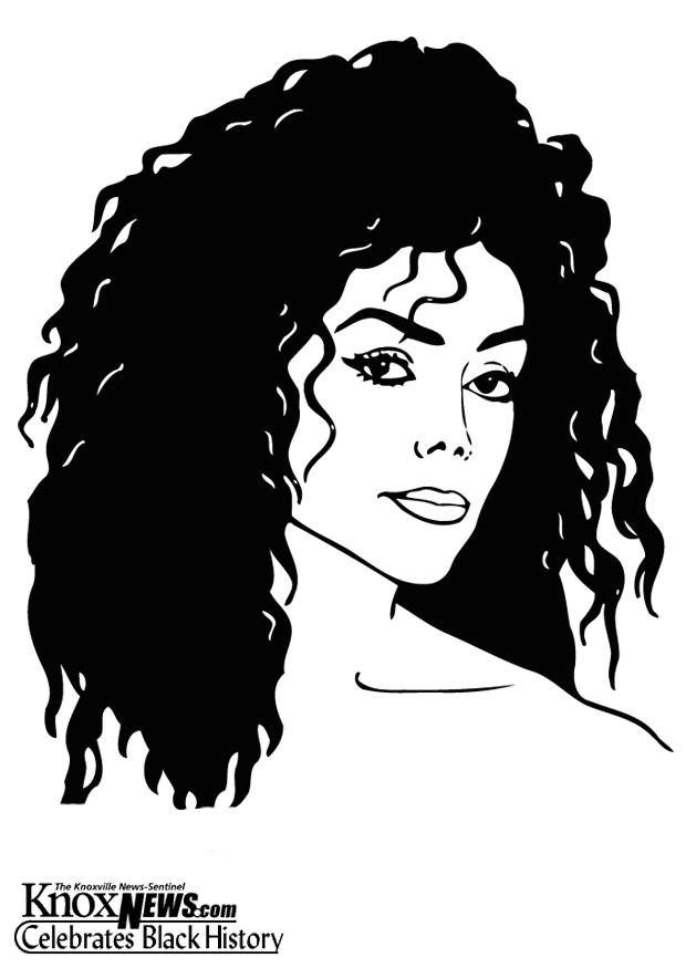 Målarbild latoya jackson