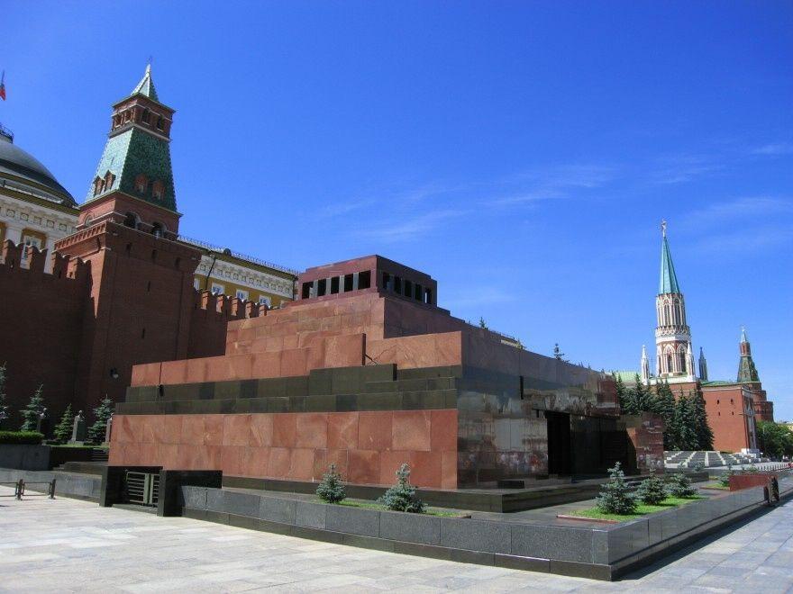 Foto lenins mausoleum - moskva