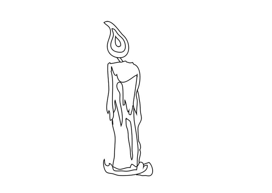 ljus Målarbild ljus