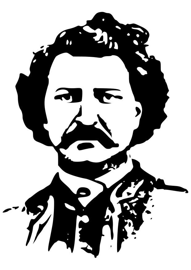 Målarbild louis david riel