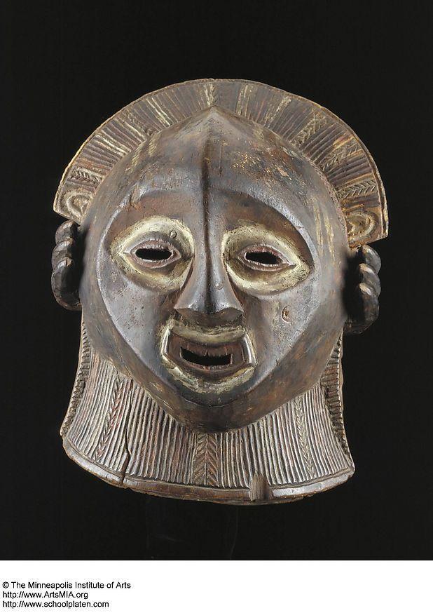 lubamask kongo ( 19:e A¥rhundradet) Foto lubamask kongo ( 19:e A¥rhundradet)