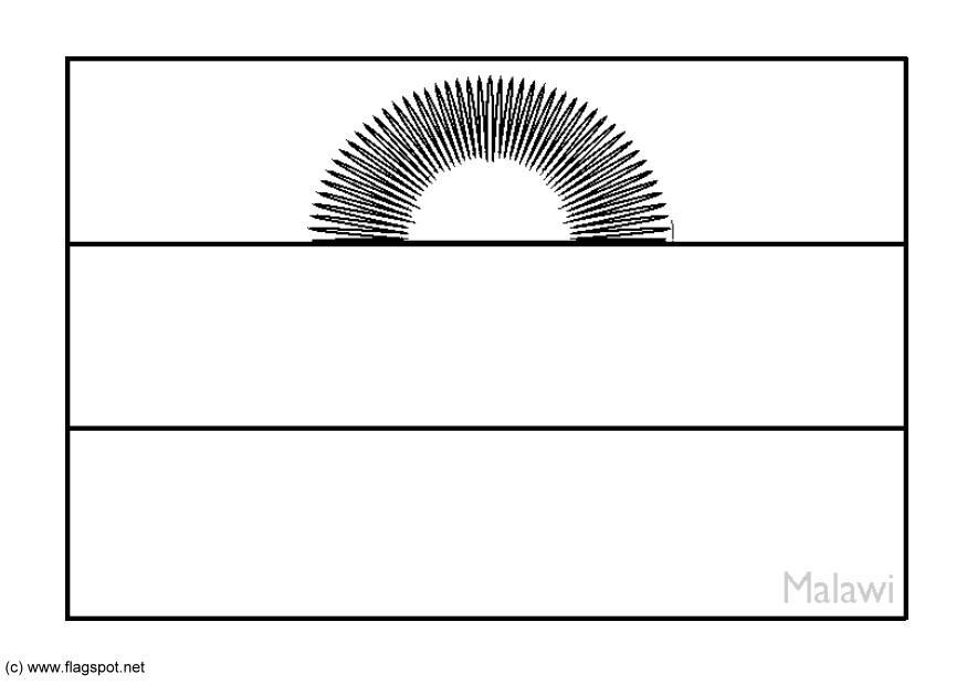 Målarbild malawi