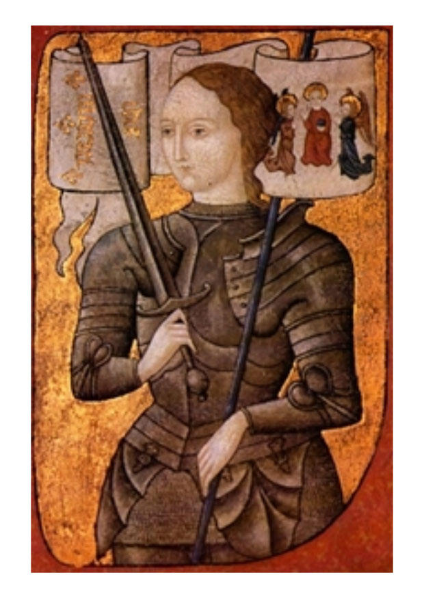 bild mA¥lning -jeanne darc