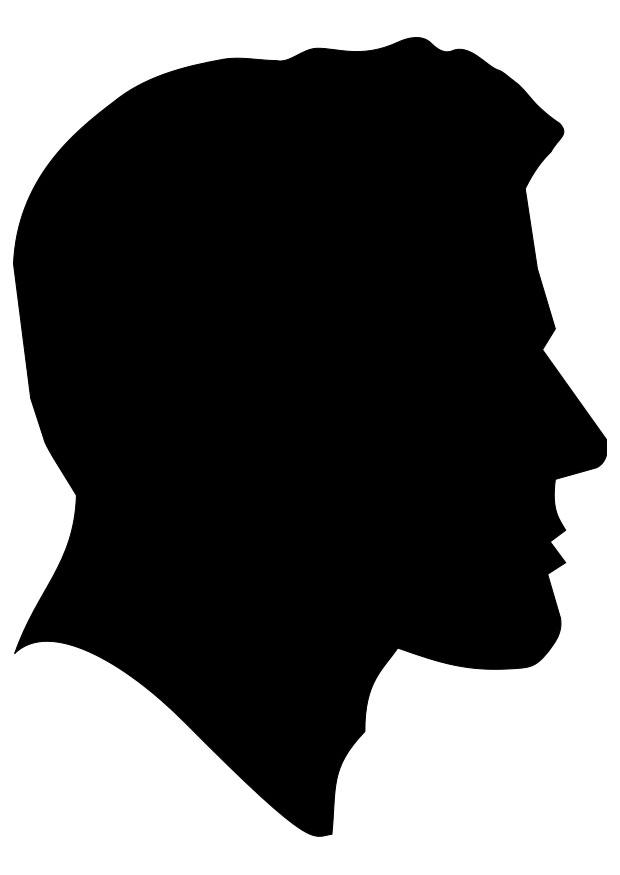 Målarbild man