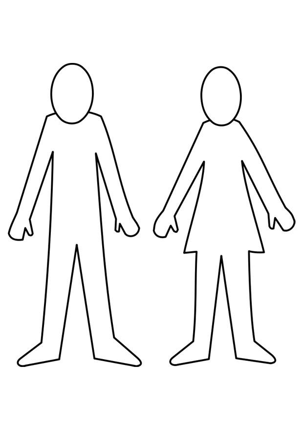 Målarbild man och kvinna