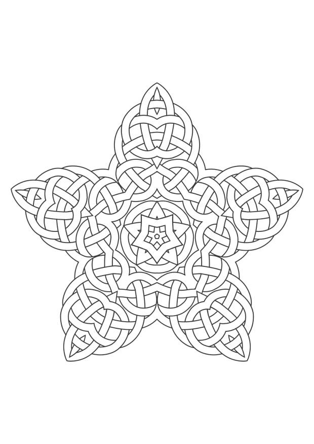 mandala Målarbild mandala