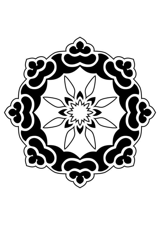 mandala Målarbild mandala