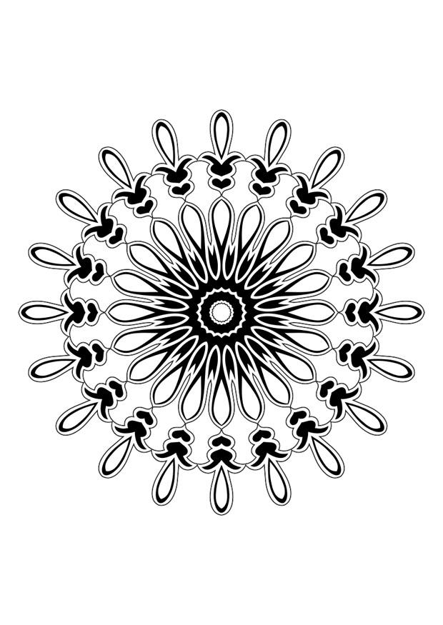 mandala Målarbild mandala