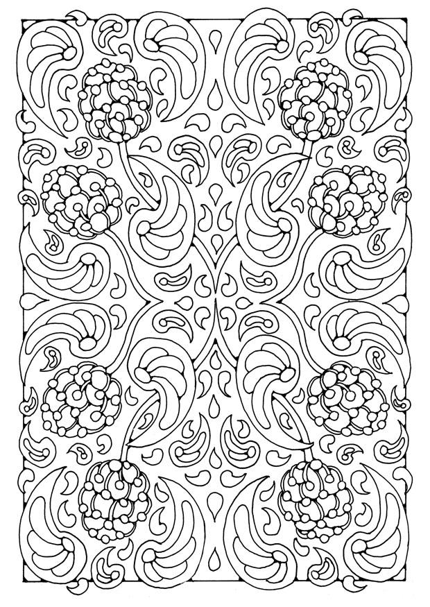 Målarbild mandala 8a