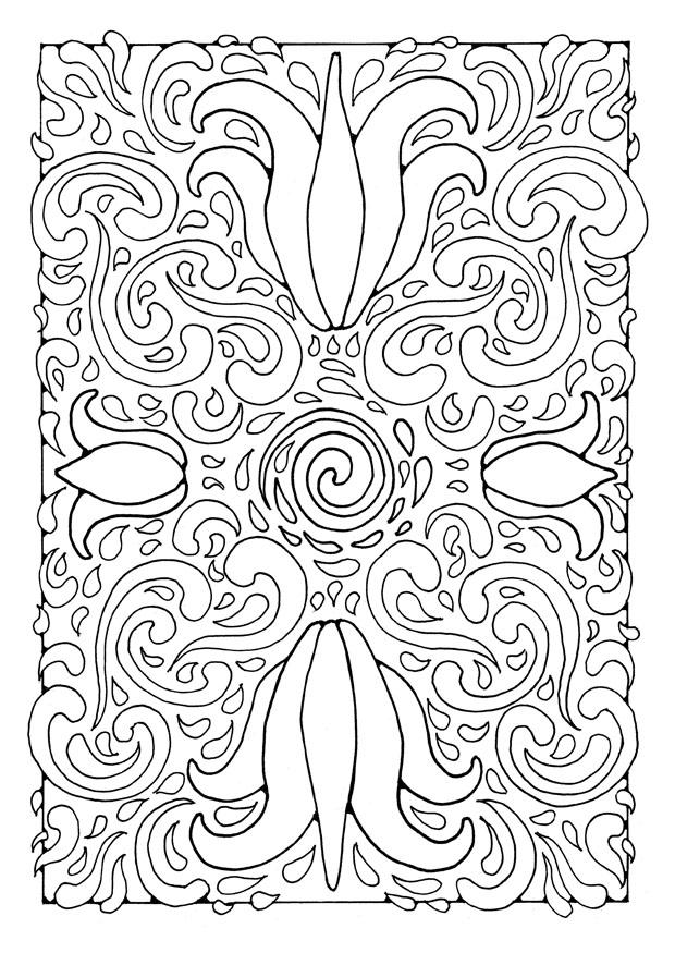 mandala1a Målarbild mandala1a