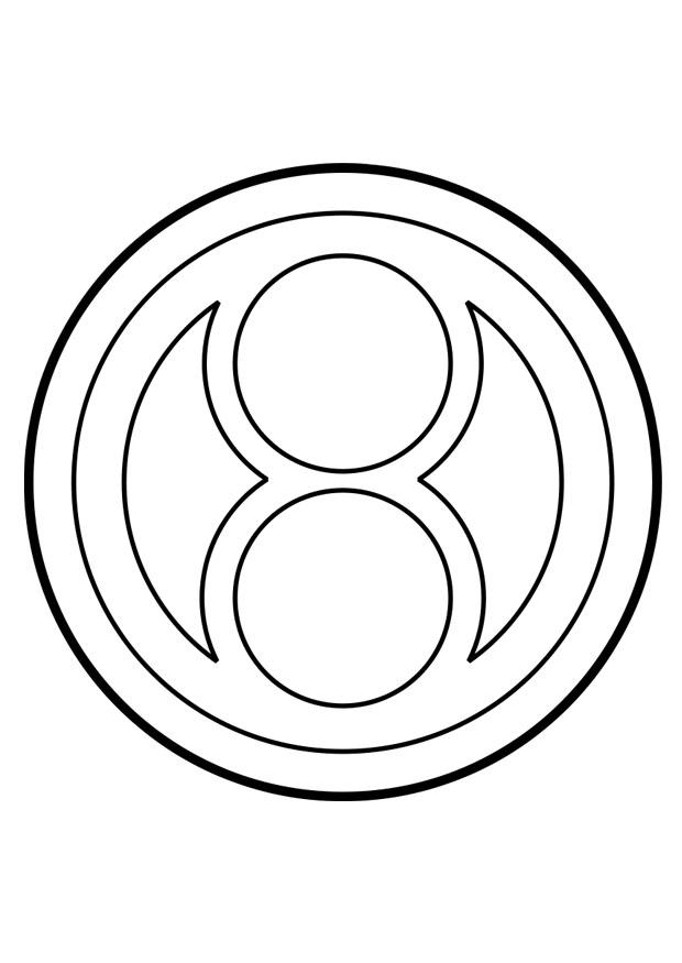 mandala31 Målarbild mandala31