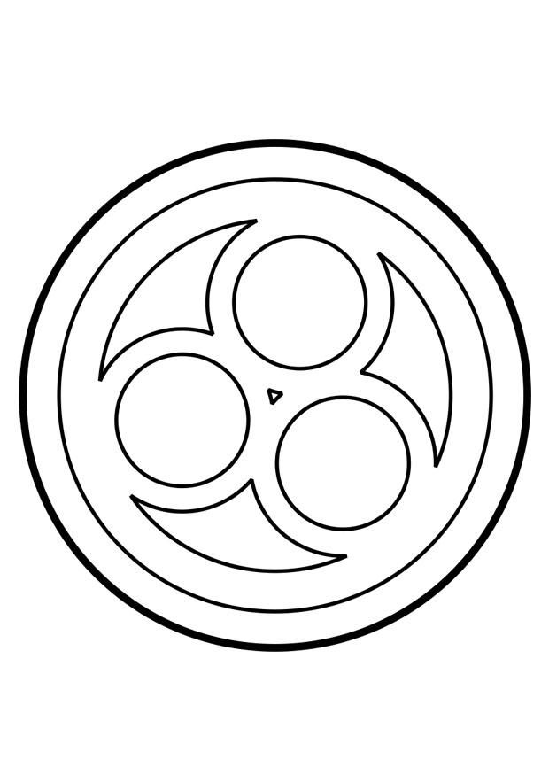 mandala32 Målarbild mandala32