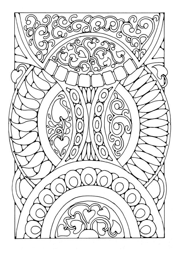 mandala3a Målarbild mandala3a