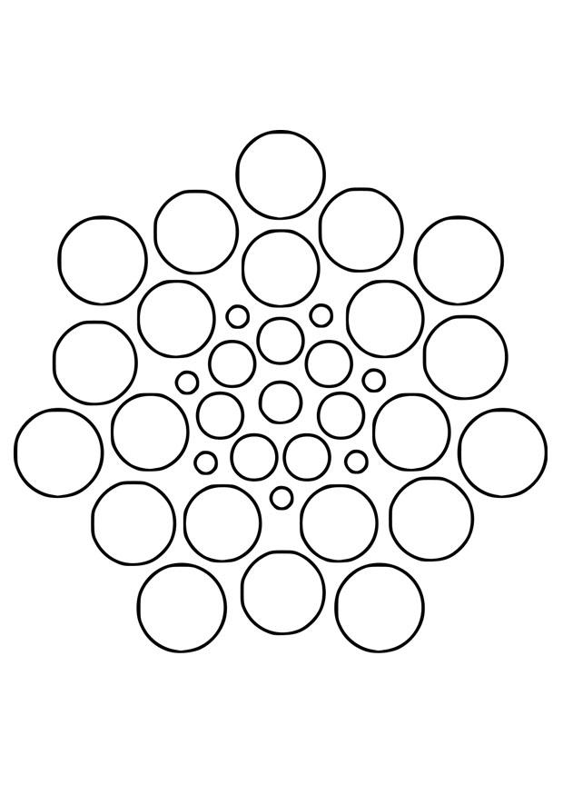 mandala5 Målarbild mandala5