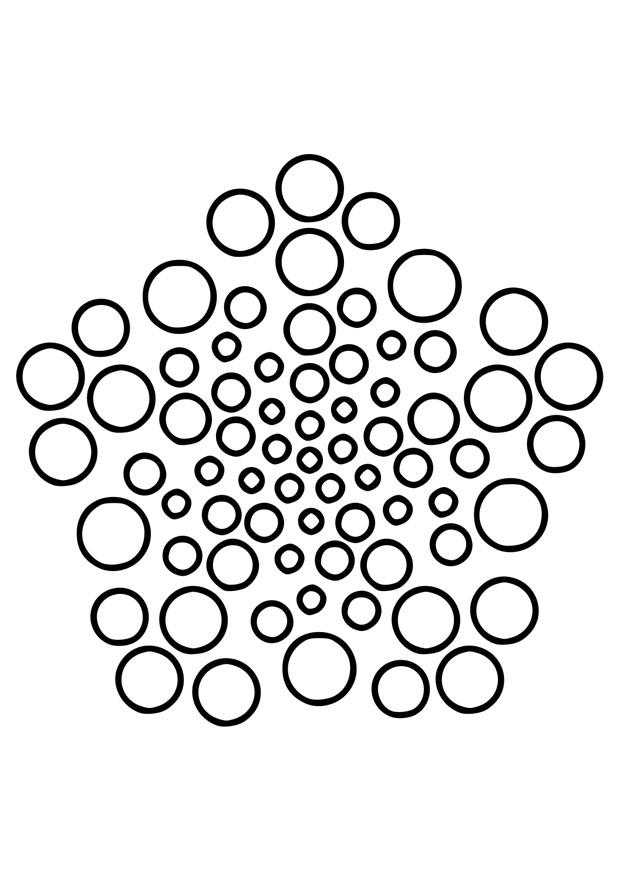 mandala6 Målarbild mandala6