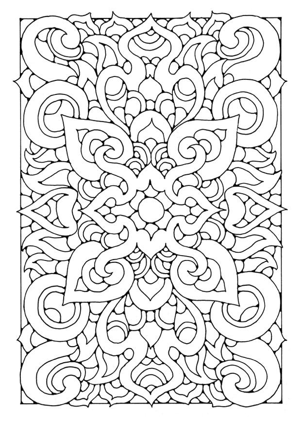 mandala6a Målarbild mandala6a