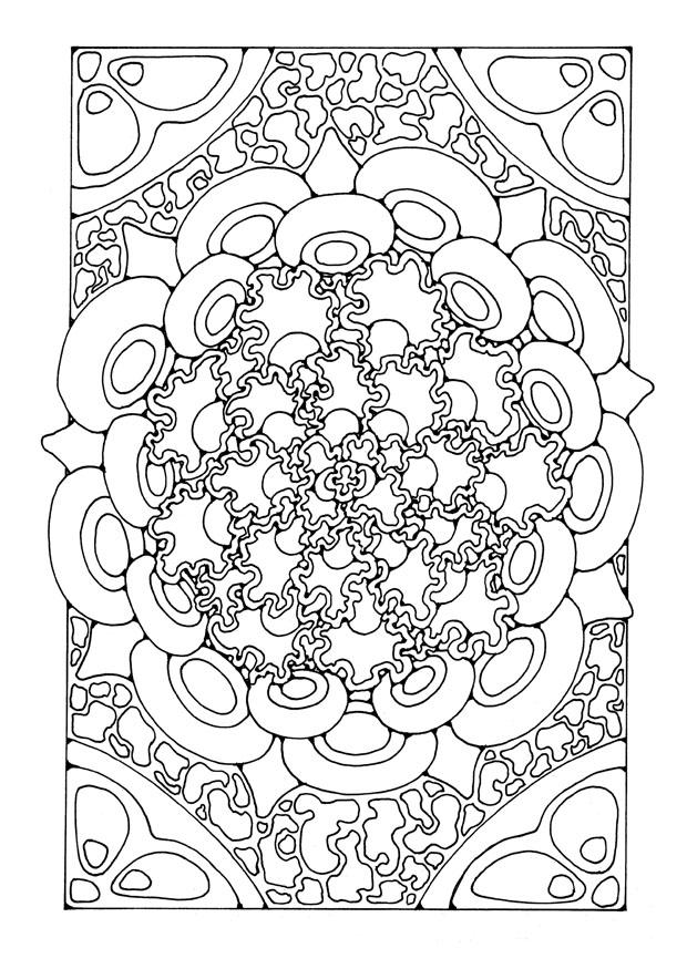 mandala9a Målarbild mandala9a