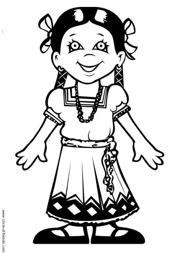 maria frA¥n mexiko Målarbild maria frA¥n mexiko