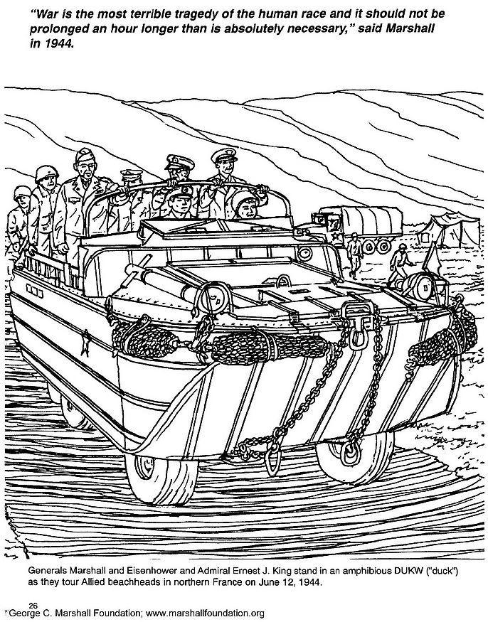 marshall, eisenhower, king Målarbild marshall, eisenhower, king