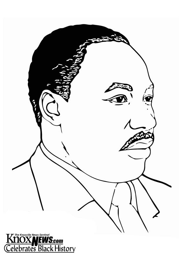 martin luther king, jr Målarbild martin luther king, jr