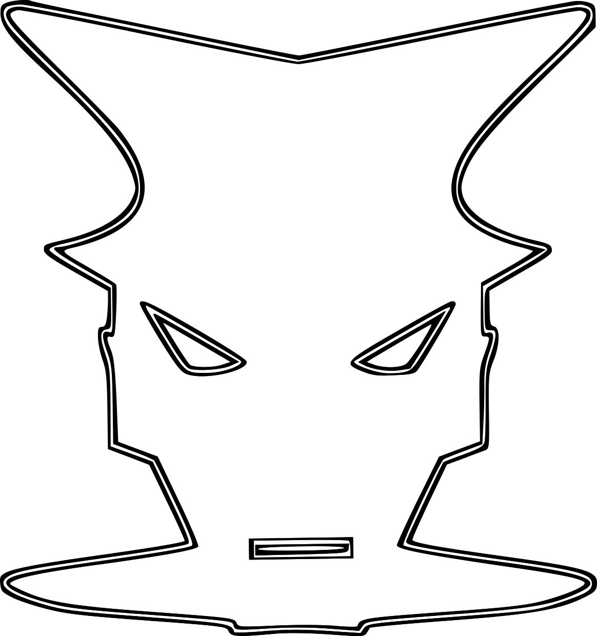 Målarbild mask