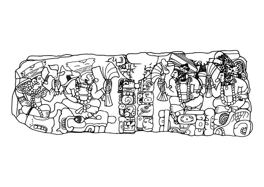 maya hA¤rskare Målarbild maya hA¤rskare