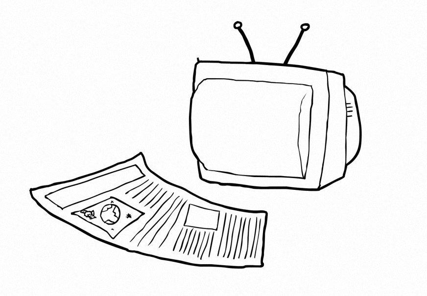 media Målarbild media