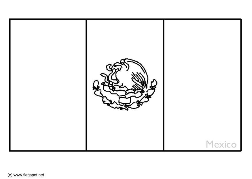 mexiko Målarbild mexiko