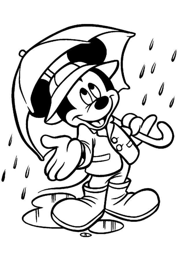 Målarbild mickey mouse