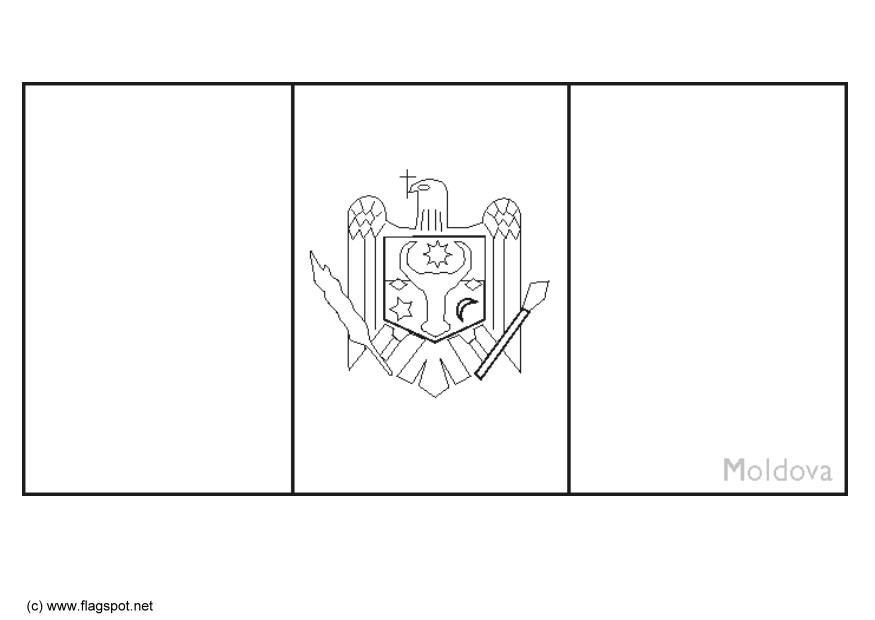 moldavien Målarbild moldavien